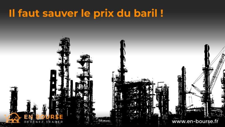 Plateforme pétrolière en filigrane