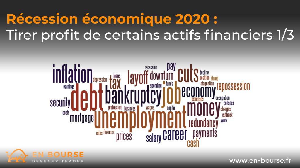 Nuage de mots autour de la crise économique