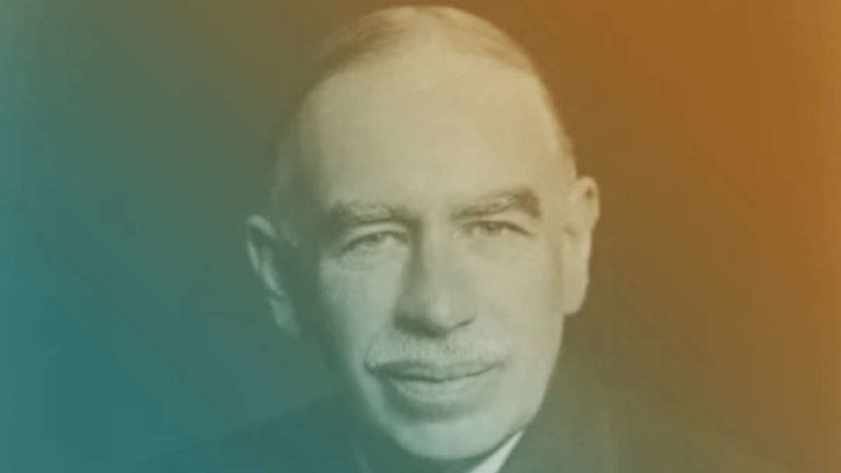 Portrait de Keynes