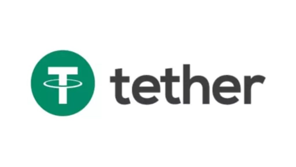 Logo du stablecoin Tether ou USDT