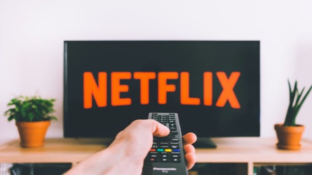 Logo Netflix sur un écran