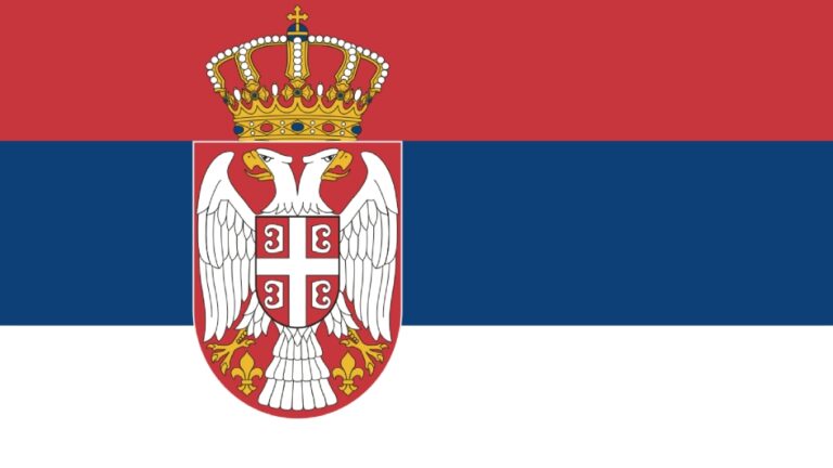 serbie flag