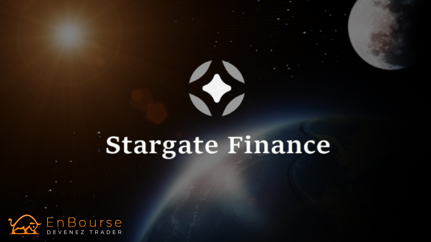 stargate finance logo sur image de fond