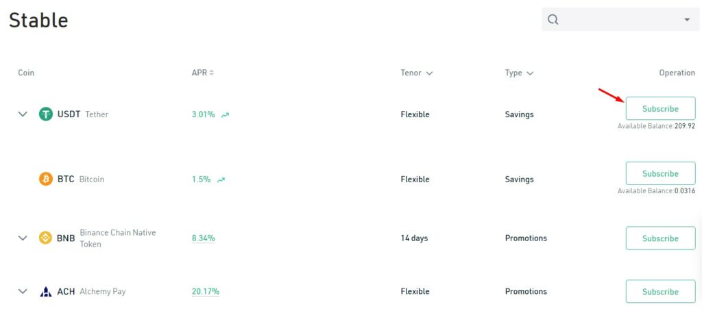 Comment souscrire un contrat de staking sur KuCoin Earn