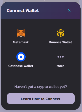 Connect Wallet - Pancakeswap