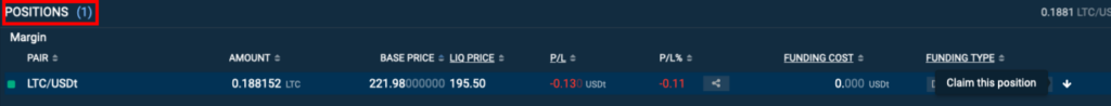 margin trading bitfinex