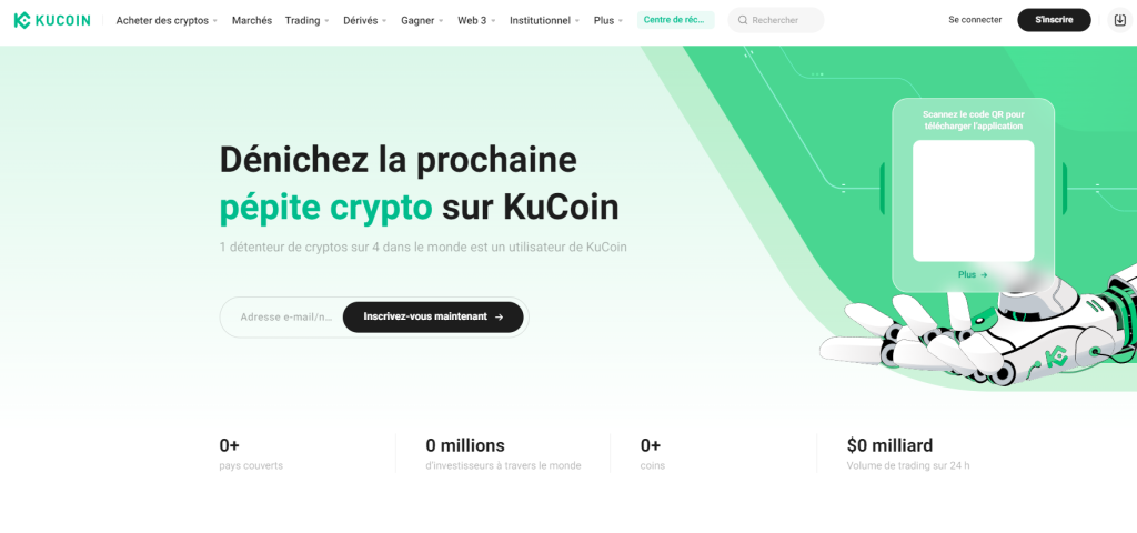 Accueil KuCoin