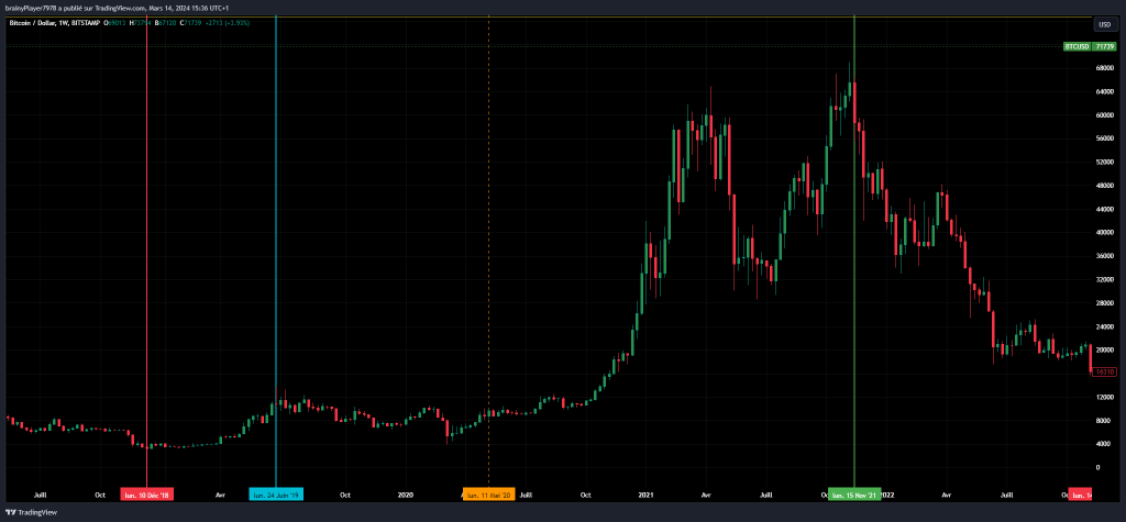 Bull Run Halving BTC 2024